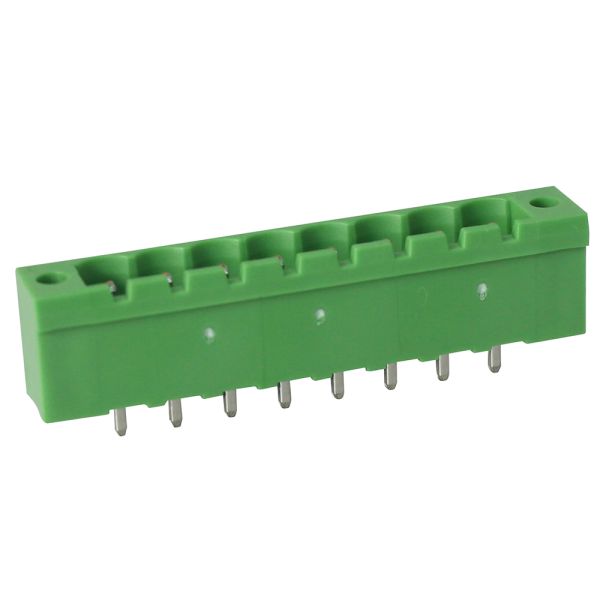 CTBP9308/8FL - Steckbarer Platinen-Steckverbinder (Stecker) mit Flansch