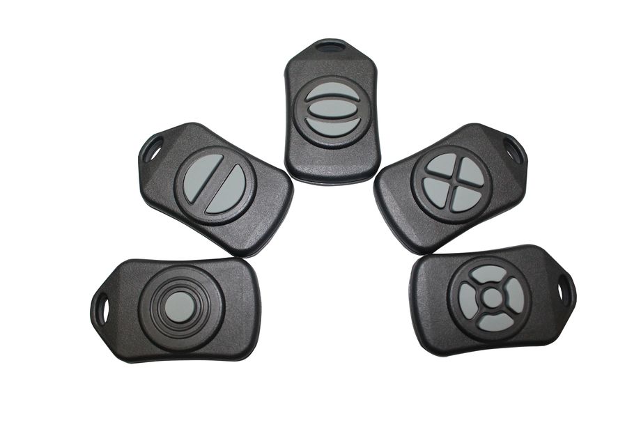 Schlüsselbundgehäuse IP54 | mit Batteriefach CR2032 | gerade Bauform | Serie 2955-20