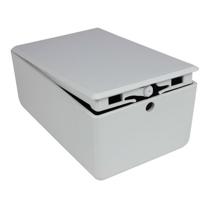 Universalgehäuse | werkzeuglose Montage | IP40 | ABS V0 | IK06 | Easy Assembly