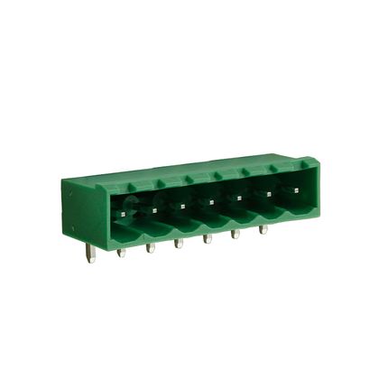 Steckbare Anschlussklemme 5 mm | Stecker | horizontal | geschlossene Seiten