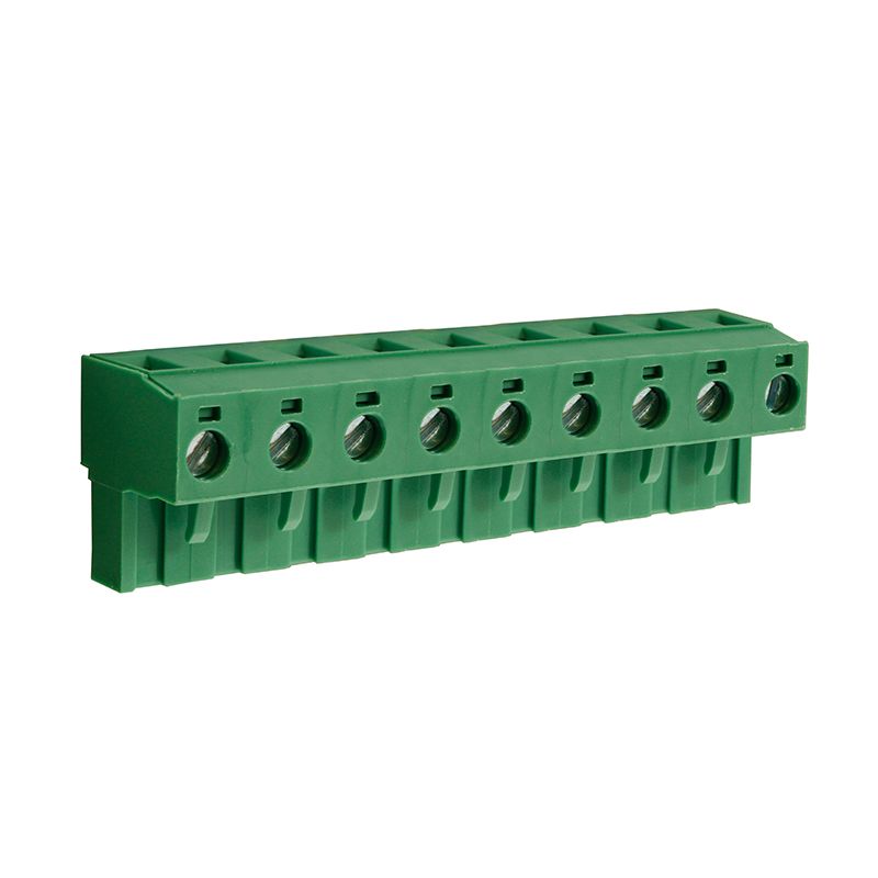 Steckbare Anschlussklemme 7,5 mm | Buchse | Rising-Clamp