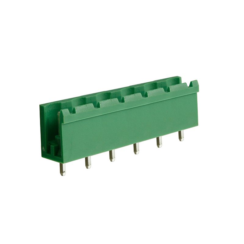 Steckbare Anschlussklemme 7,5 mm | Stecker | vertikal | geschlossene Seiten