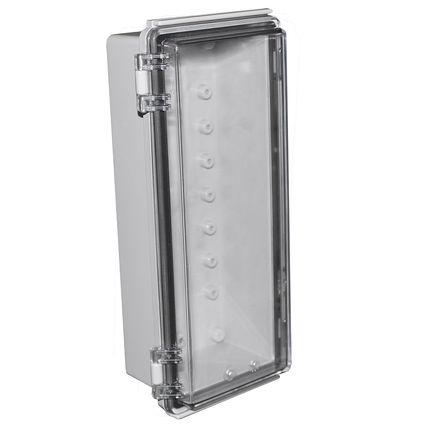 Kunststoffgehäuse IP67 | mit Klapptür |  ABS oder Polycarbonat | Serie X8