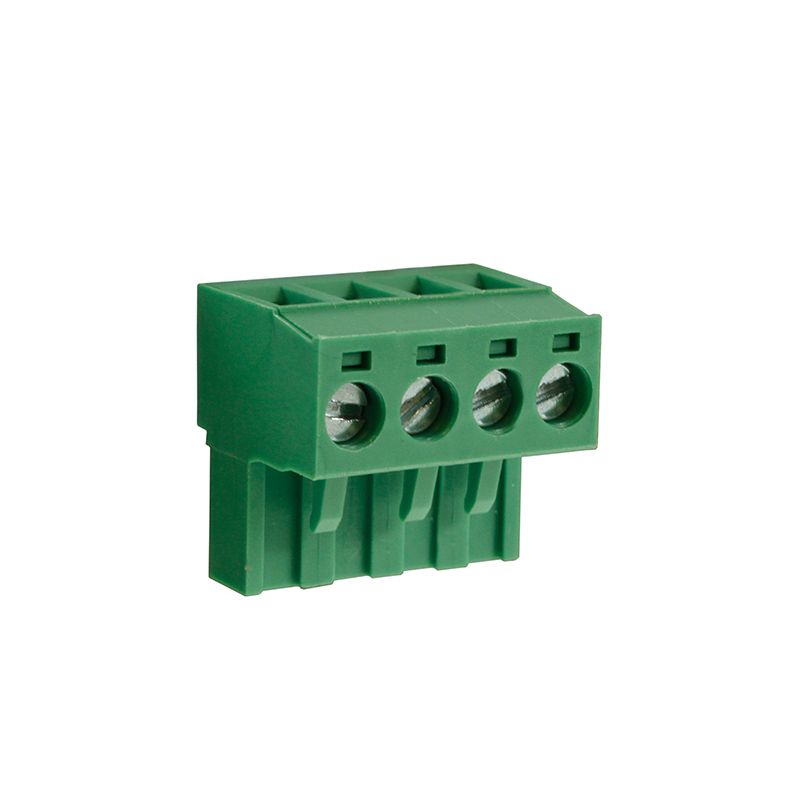 Steckbare Anschlussklemme 5 mm | Buchse | Rising-Clamp