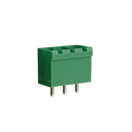 Steckbare Anschlussklemme 5 mm | Stecker | vertikal | geschlossene Seiten