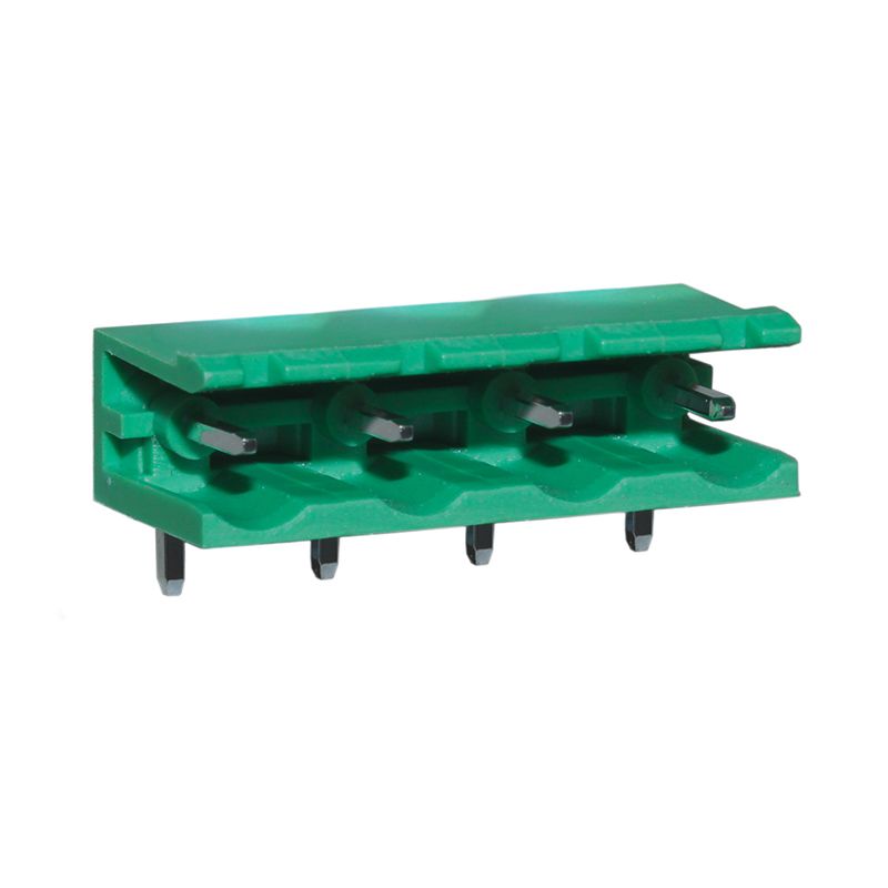 Steckbare Anschlussklemme 7,62 mm | Stecker | horizontal | geschlossene Seiten