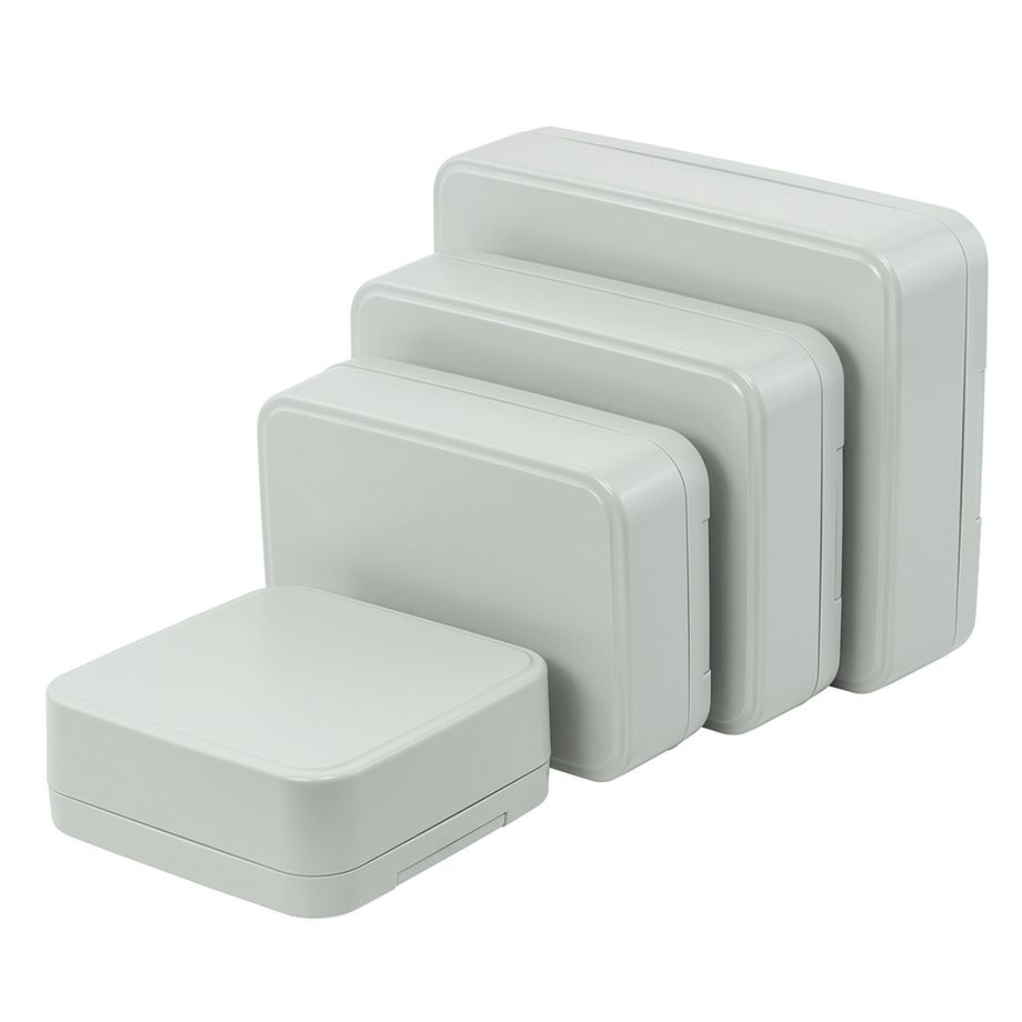 Outdoorgehäuse IP66/67 | Polycarbonat V0 | optional mit Mastbefestigung | Node-Serie