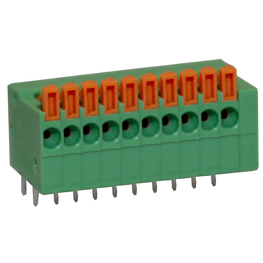 Steckklemme 2,54 mm | horizontal