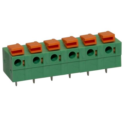 Steckklemme 7,62 mm | horizontal