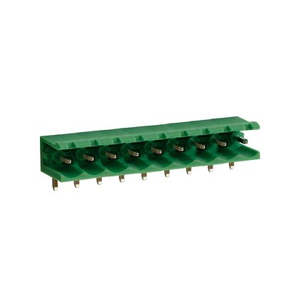 Steckbare Anschlussklemme 5,08 mm | Stecker | horizontal | offene Seiten