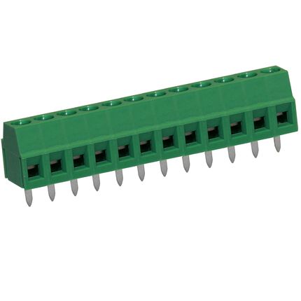 Anschlussklemme 3,5 mm | Drahtschutzbügel | niedriges Profil