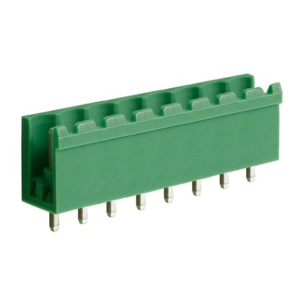 Steckbare Anschlussklemme 5,08 mm | Stecker | vertikal | offene Seiten