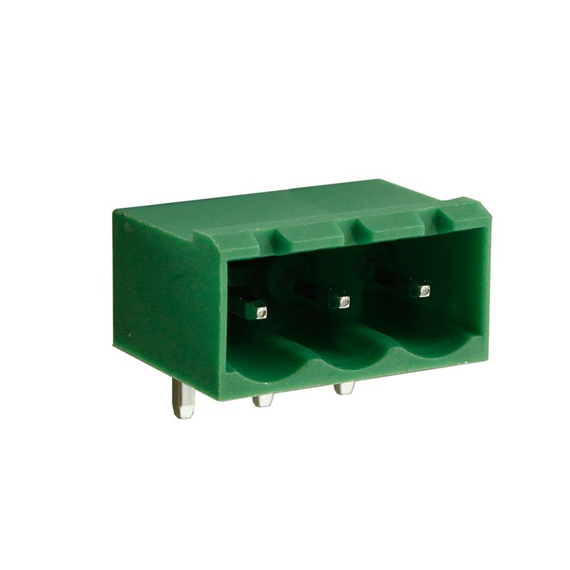 Steckbare Anschlussklemme 5,08 mm | Stecker | horizontal | geschlossene Seiten