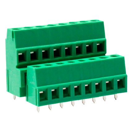 Doppelstock-Anschlussklemme 5,08 mm | Rising-Clamp