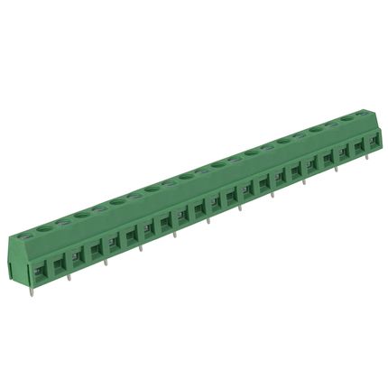 Anschlussklemme 10,16 mm | niedriges Profil | 45° | Rising-Clamp