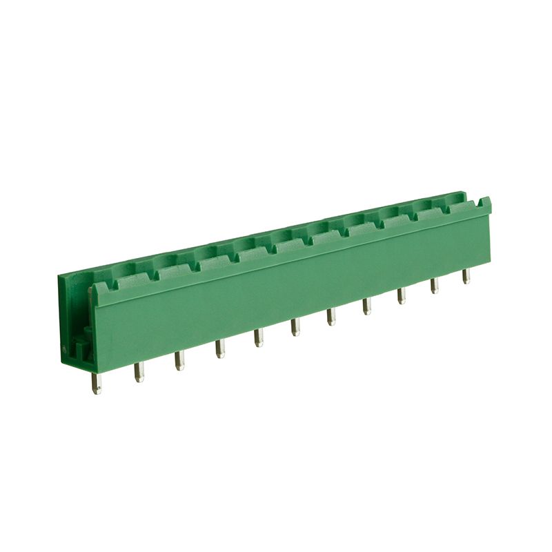 Steckbare Anschlussklemme 7,5 mm | Stecker | vertikal | geschlossene Seiten