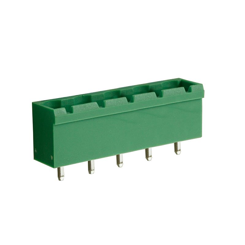 Steckbare Anschlussklemme 7,5 mm | Stecker | vertikal | geschlossene Seiten