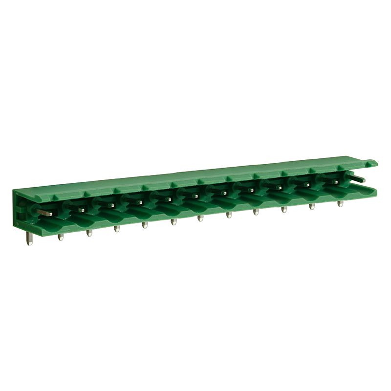Steckbare Anschlussklemme 7,5 mm | Stecker | horizontal | geschlossene Seiten