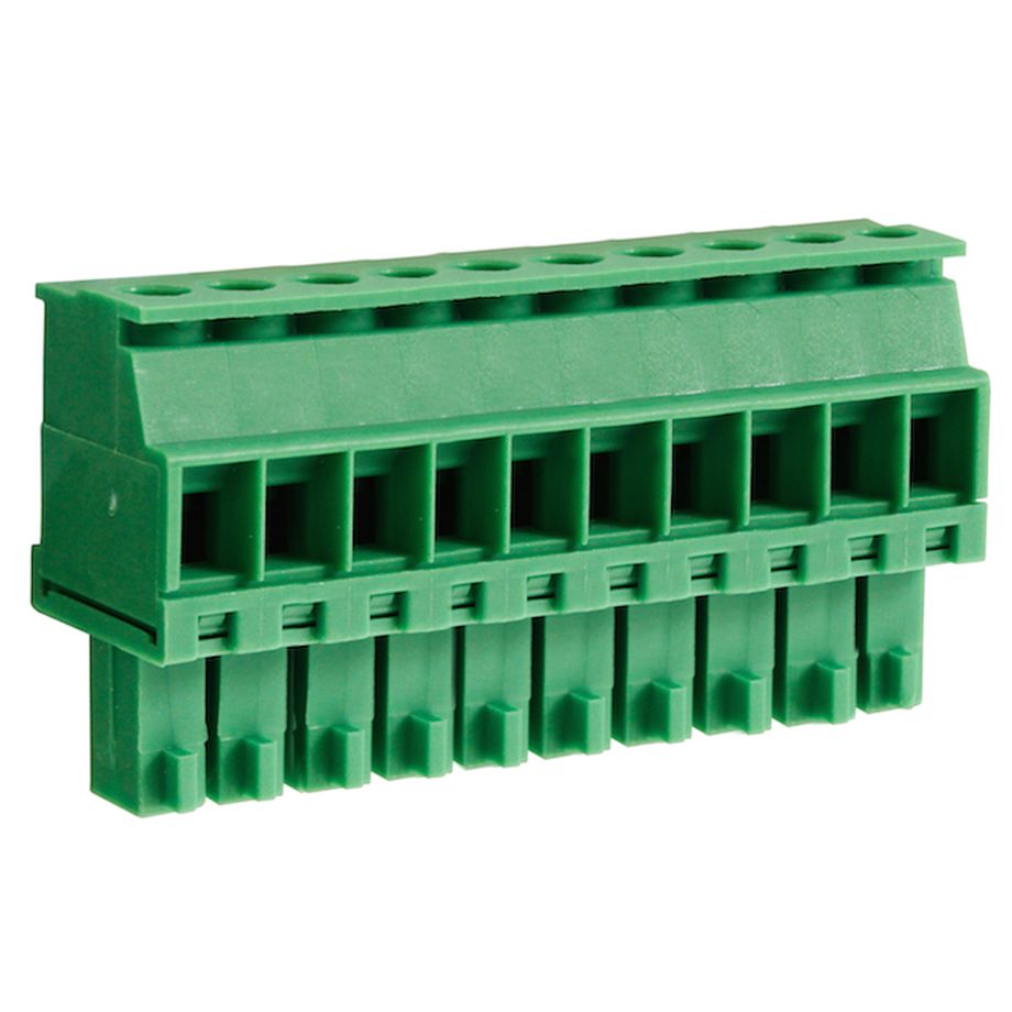 Steckbare Anschlussklemme 3,5 mm | Buchse | vertikal standard | Rising-Clamp