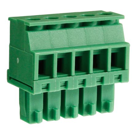 Steckbare Anschlussklemme 3,81 mm | Buchse | vertikal standard | Rising-Clamp