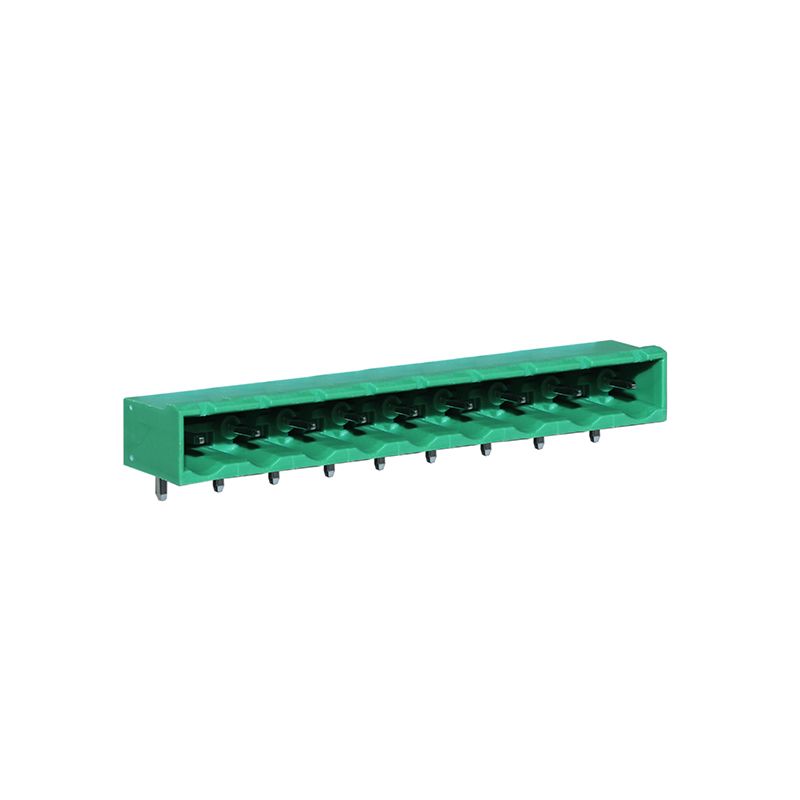 Steckbare Anschlussklemme 7,62 mm | Stecker | horizontal | geschlossene Seiten
