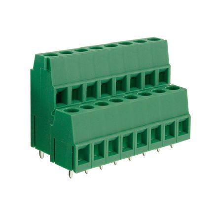 Doppelstock-Anschlussklemme 5 mm | Rising-Clamp