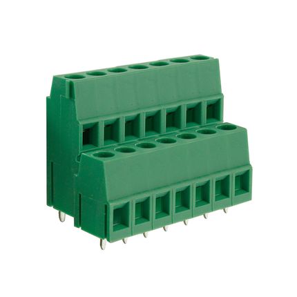 Doppelstock-Anschlussklemme 5 mm | Rising-Clamp