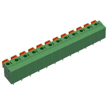 Steckklemme 7,62 mm | vertikal
