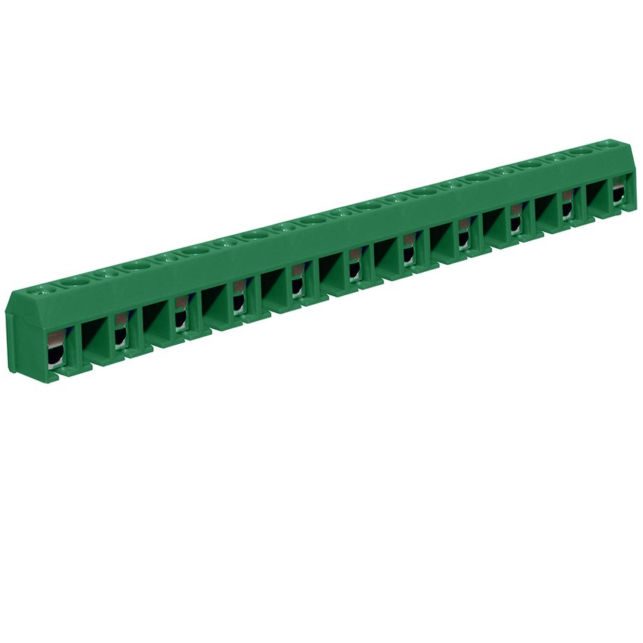 Anschlussklemme 10 mm | Drahtschutzbügel | niedriges Profil | 90°