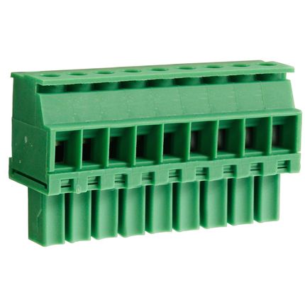 Steckbare Anschlussklemme 3,5 mm | Buchse | vertikal reversed | Rising-Clamp