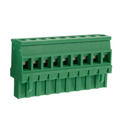 Steckbare Anschlussklemme 5 mm | Buchse | vertikal reversed | Rising-Clamp