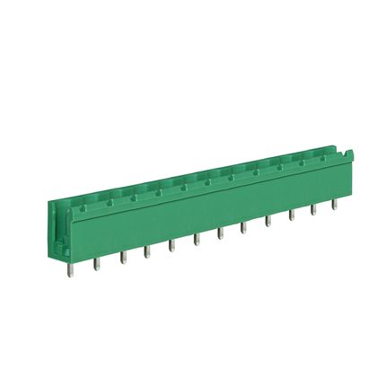 Steckbare Anschlussklemme 7,62 mm | Stecker | vertikal | offene Seiten