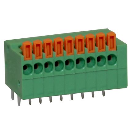 Steckklemme 2,54 mm | horizontal
