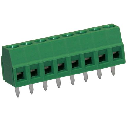 Anschlussklemme 3,5 mm | Drahtschutzbügel | niedriges Profil