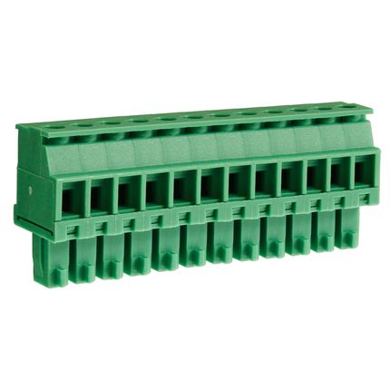 Steckbare Anschlussklemme 3,81 mm | Buchse | vertikal standard | Rising-Clamp