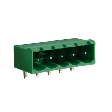 Steckbare Anschlussklemme 5 mm | Stecker | horizontal | geschlossene Seiten