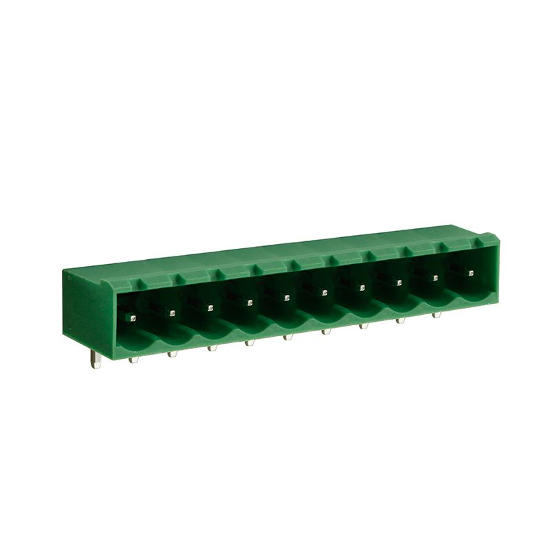 Steckbare Anschlussklemme 5,08 mm | Stecker | horizontal | geschlossene Seiten