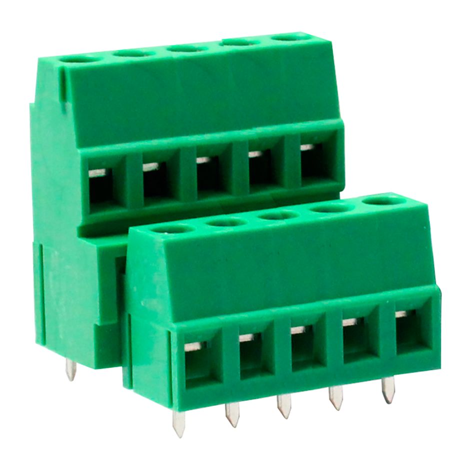 Doppelstock-Anschlussklemme 5,08 mm | Rising-Clamp