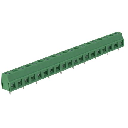 Anschlussklemme 10,16 mm | niedriges Profil | 45° | Rising-Clamp