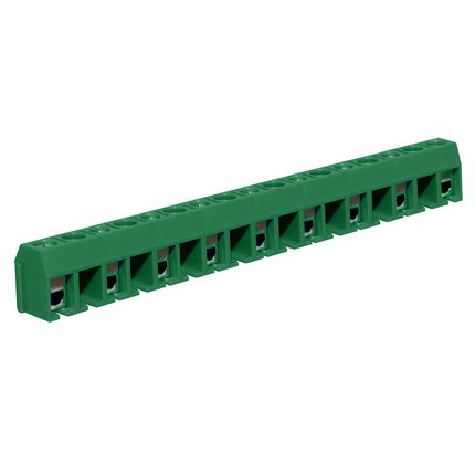 Anschlussklemme 10 mm | Drahtschutzbügel | niedriges Profil | 90°