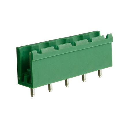 Steckbare Anschlussklemme 7,5 mm | Stecker | vertikal | offene Seiten