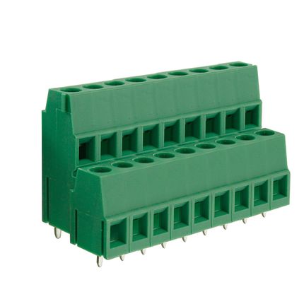 Doppelstock-Anschlussklemme 5 mm | Rising-Clamp