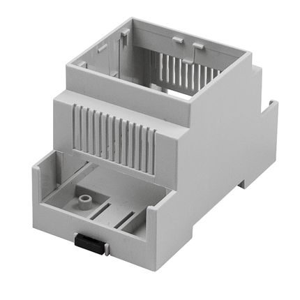 Hutschienengehäuse | modular | Polycarbonat V0 | mit Lüftungsschlitzen | Serie CNMB-V
