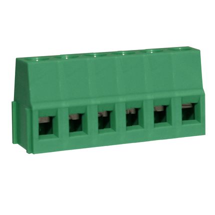 Anschlussklemme 5,08 mm | 90° | Rising-Clamp