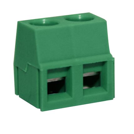 Anschlussklemme 5 mm | niedriges Profil | 90° | Rising-Clamp