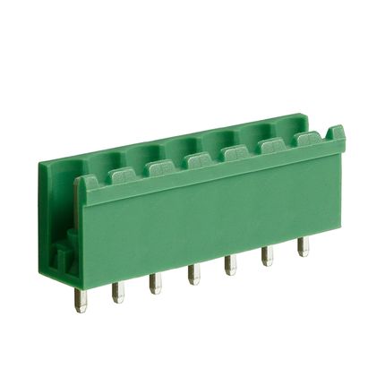 Steckbare Anschlussklemme 5,08 mm | Stecker | vertikal | offene Seiten