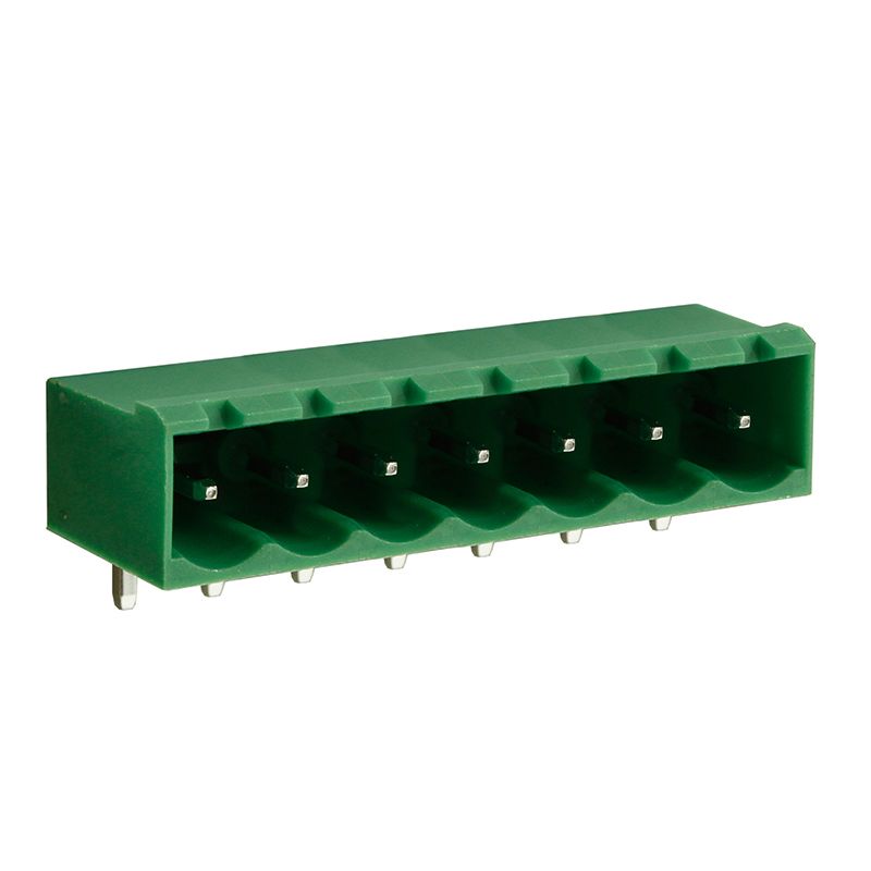 Steckbare Anschlussklemme 5,08 mm | Stecker | horizontal | geschlossene Seiten