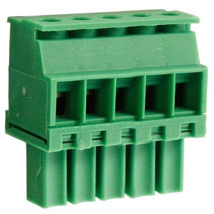Steckbare Anschlussklemme 3,5 mm | Buchse | vertikal reversed | Rising-Clamp