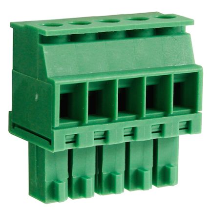 Steckbare Anschlussklemme 3,5 mm | Buchse | vertikal standard | Rising-Clamp