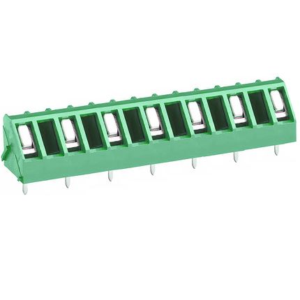 Anschlussklemme 10 mm | niedriges Profil | 45° | Rising-Clamp